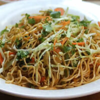 Chow Mein Vegetariano