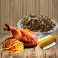 Combo Normal POLLO ASADO